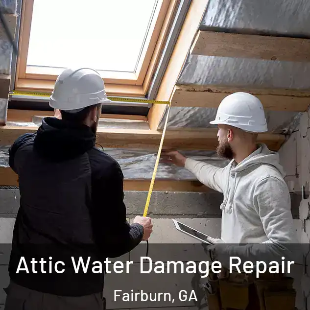 Attic Water Damage Repair Fairburn, GA