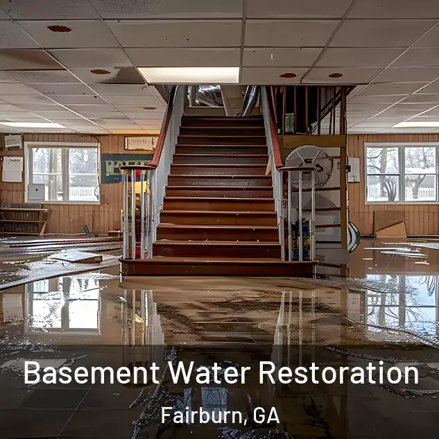  Basement Water Restoration Fairburn, GA
