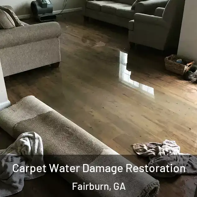  Carpet Water Damage Restoration Fairburn, GA