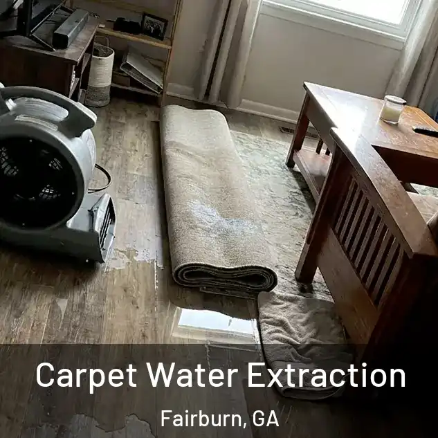  Carpet Water Extraction Fairburn, GA