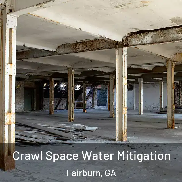  Crawl Space Water Mitigation Fairburn, GA