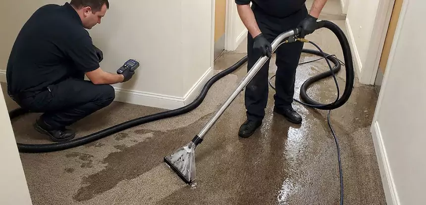 Basement Flooded Carpet Soaked Recovery in Fairburn