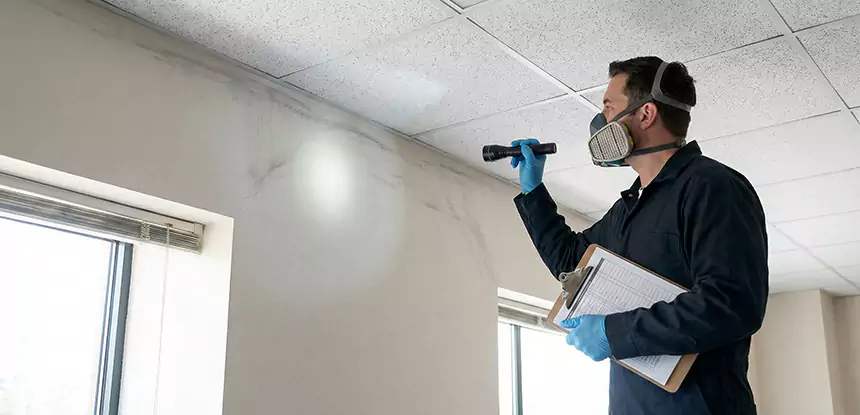 Ceiling Water Damage Inspection in Fairburn