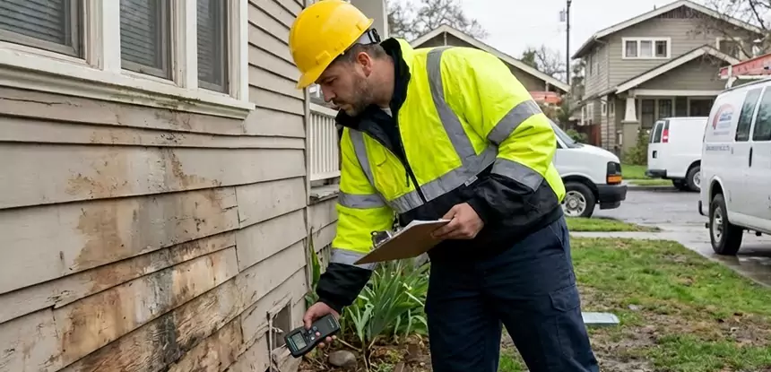 Water Damage Exterior Wall Fairburn