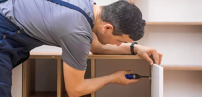 Water Damaged Cabinet Repair in Fairburn