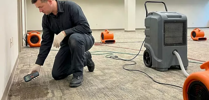 Drying Carpet Padding After Flood in Fairburn