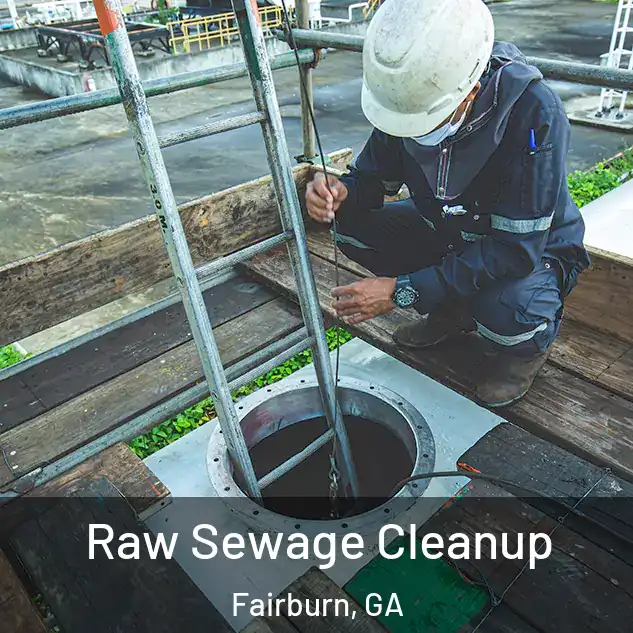  Raw Sewage Cleanup Fairburn, GA