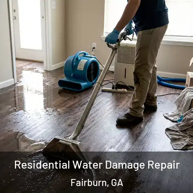  Residential Water Damage Repair Fairburn, GA