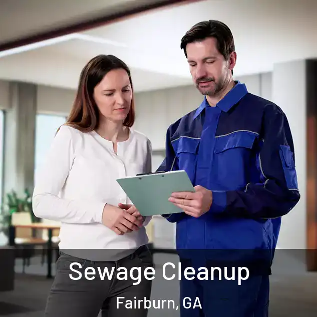  Sewage Cleanup Fairburn, GA
