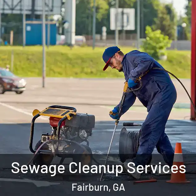  Sewage Cleanup Services Fairburn, GA