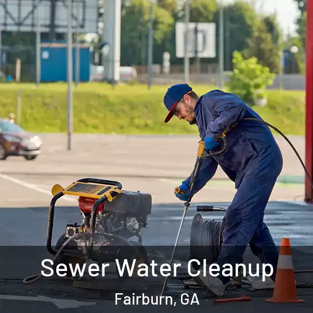  Sewer Water Cleanup Fairburn, GA