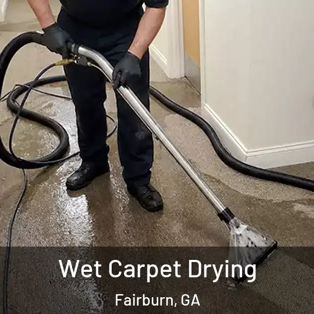  Wet Carpet Drying Fairburn, GA